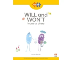 KNYGA Brandy Read + Play Social Skills Bundle 2 Will and Won’t learn to share