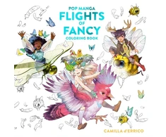 KNYGA Camilla Derrico Pop Manga Flights of Fancy Coloring Book