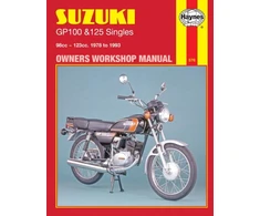 KNYGA Chris Rogers Suzuki GP100 &amp; 125 Singles (78 - 93) Haynes Repair Manual