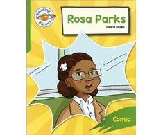 KNYGA Claire Smith Reading Planet: Rocket Phonics - Target Practice - Rosa Parks - Žalias