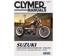 KNYGA Clymer Publications Suzuki LS650 Savage Boulevard S40 Motorcycle (1986-2015) Clymer Repair Manual