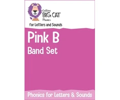 KNYGA Collins Big Cat Phonics for Letters and Sounds Rožinė B Band Set