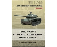 KNYGA Army Tanks, 76-MM Gun M41 and M41A1 Walker Bulldog