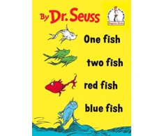 KNYGA Dr Seuss One Fish, Two Fish, Raudona Fish, Mėlyna Fish