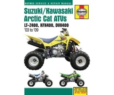 KNYGA Editors of Haynes Manuals Suzuki/Kawasaki Arctic Cat ATVs (03 - 09)