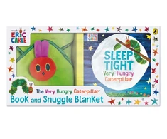 KNYGA Eric Carle Very Hungry Caterpillar Book and Snuggle Blanket