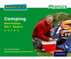 KNYGA Gill Munton Read Write Inc. Phonics: Camping (Žalias Set 1 Non-fiction 5)