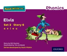 KNYGA Gill Munton Read Write Inc. Phonics: Elvis (Violetinė Set 2 Storybook 6)