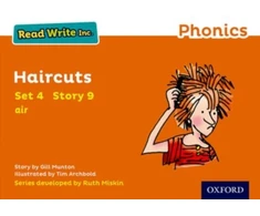 KNYGA Gill Munton Read Write Inc. Phonics: Haircuts (Oranžinis Set 4 Storybook 9)