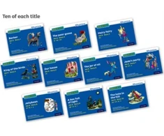KNYGA Gill Munton Read Write Inc. Phonics: Mėlyna Set 6 Core Storybooks (Pack of 100)