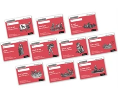 KNYGA Gill Munton Read Write Inc. Phonics: Raudona Ditty Juodas &amp; Baltas Books (Mixed Pack of 10)