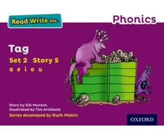 KNYGA Gill Munton Read Write Inc. Phonics: Tag (Violetinė Set 2 Storybook 5)