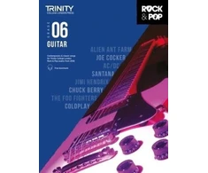 KNYGA Hal Leonard Corp Trinity College London Rock &amp; Pop 2018 Guitar Grade 6