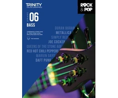 KNYGA Hal Leonard Corp Trinity College London Rock &amp; Pop 2018 Bass Grade 6