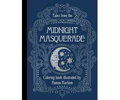 KNYGA Hannah Karlzon Tales from the Midnight Masquerade Coloring Book
