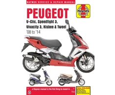 KNYGA Haynes Peugeot V-Clic, Speedfight 3, Vivacity 3, Kisbee &amp; Tweet (08 To 14)