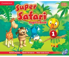 KNYGA Herbert Puchta Super Safari Level 1 Pupil's Book with DVD-ROM