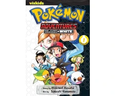 KNYGA Hidenori Kusaka Pokemon Adventures: Juodas and Baltas, Vol. 1