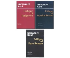 KNYGA Immanuel Kant Three Critiques, 3-volume Set