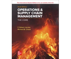 KNYGA Jacobs Operations and Supply Chain Management: The Core ISE