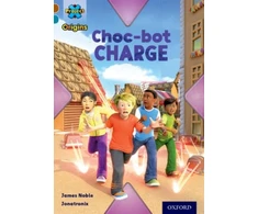 KNYGA James Noble Project X Origins: Brown Book Band, Oxford Level 9: Chocolate: Choc-bot Charge