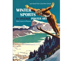 KNYGA Jean Daniel Clerc Winter Sports in Vintage Poster Art