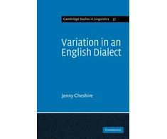 KNYGA Jenny Cheshire Variation in an English Dialect