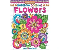 KNYGA Jess Volinski Notebook Doodles Flowers