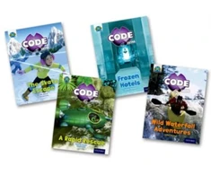 KNYGA Jill Atkins Project X CODE Extra: Oranžinis Book Band, Oxford Level 6: Fiendish Falls and Big Freeze, Mixed Pack of 4