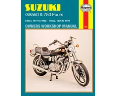 KNYGA John Haynes Suzuki GS550 (77 - 82) &amp; GS750 Fours (76 - 79) Haynes Repair Manual