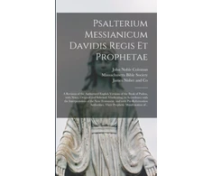KNYGA John Psalterium Messianicum Davidis Regis Et Prophetae