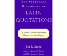 KNYGA Jon R Stone Routledge Dictionary of Latin Quotations