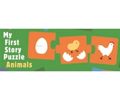 KNYGA Kanae Sato My First Story Puzzle Animals