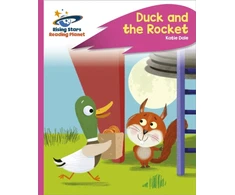 KNYGA Katie Dale Reading Planet - Duck and the Rocket - Rožinė C: Rocket Phonics