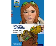 KNYGA Lindsay Pickton Project X Origins Graphic Texts: Pilkas-Dark Raudona+ Book Bands, Oxford Levels 14-20: Graphic Texts Teaching Handbook for Years 4-6 (P5-7)