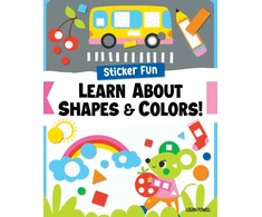 KNYGA Logan Powell Sticker Fun: Learn About Shapes &amp; Colors!