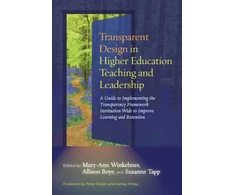 KNYGA Mary Ann Winkelmes Transparent Design in Higher Education Teaching and Leadership