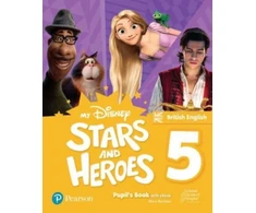 KNYGA Mary Roulston My Disney Stars and Heroes British Edition Level 5 Pupil's Book with eBook and Digital Activities