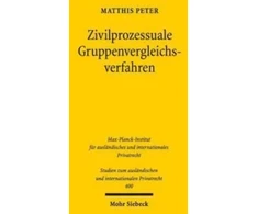 KNYGA Matthis Peter Zivilprozessuale Gruppenvergleichsverfahren