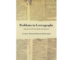 KNYGA Michael Adams Problems in Lexicography