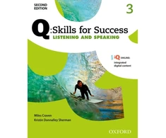 KNYGA Miles Craven Q: Skills for Success: Level 3: Listening &amp; Speaking Student Book with iQ Online