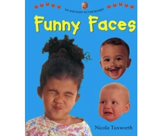 KNYGA Nicola Tuxworth Say and Point Picture Boards: Funny Faces