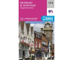 KNYGA Ordnance Survey Newbury &amp; Wantage, Hungerford &amp; Didcot