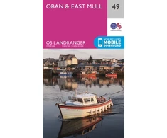 KNYGA Ordnance Survey Oban &amp; East Mull