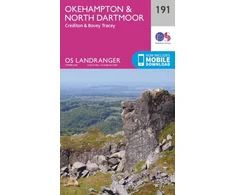 KNYGA Ordnance Survey Okehampton &amp; North Dartmoor