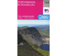 KNYGA Ordnance Survey Porthmadog &amp; Dolgellau