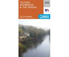 KNYGA Ordnance Survey Telford, Ironbridge and the Wrekin