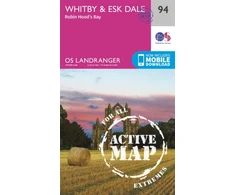 KNYGA Ordnance Survey Whitby, Esk Dale &amp; Robin Hood's Bay