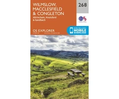 KNYGA Ordnance Survey Wilmslow, Macclesfield and Congleton