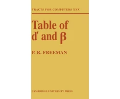 KNYGA P R Freeman Table of d' and ß